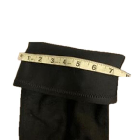 Calvin Klein Jeans Charli Over-the-Knee Block Heel Boots Black 7.5 - Picture 5 of 10